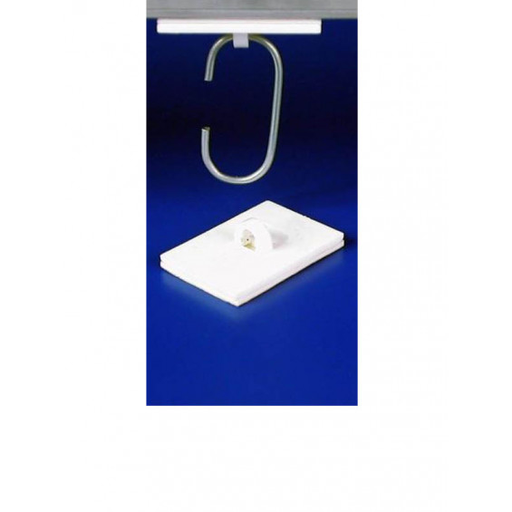 SOPORTE ADHESIVO PARA TECHO 37*26 MM