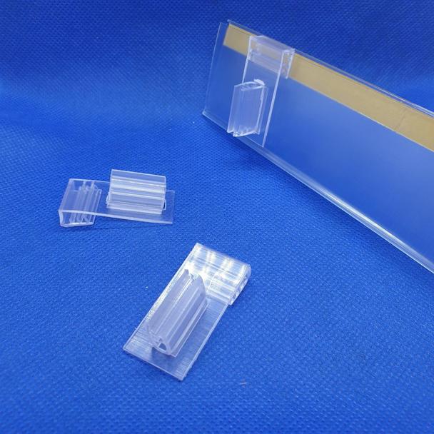 SOPORTE GRAFICA CLIP PARA GONDOLA 20*40 MM