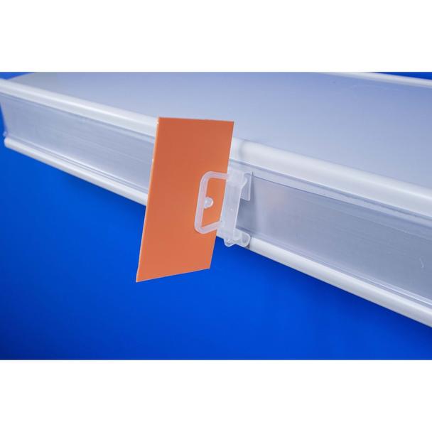 SOPORTE GRAFICA CLIP PARA GONDOLA 28*39 MM