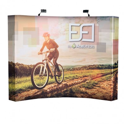 PANEL ARAÑA TEXTIL CURVO 6 CUERPOS (420*230 CMS)