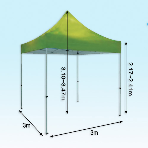 TOLDO HEXAGONAL FIERRO 33 M - ESTRUCTURA