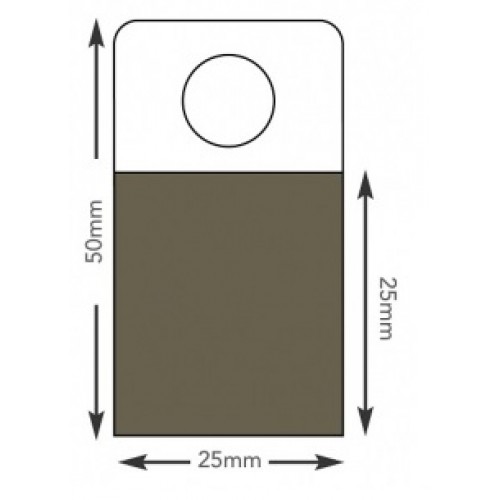 HANGTABS - COLGADOR ADHESIVO - PACK 500 UNID 0358