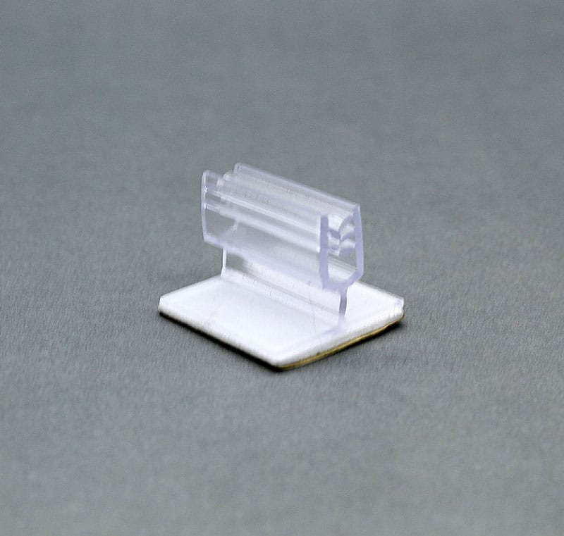 PORTA STOPPER FLEXIBLE CON ADHESIVO 25*20*25 MM ESPESOR GRAFICA 2-3 MM