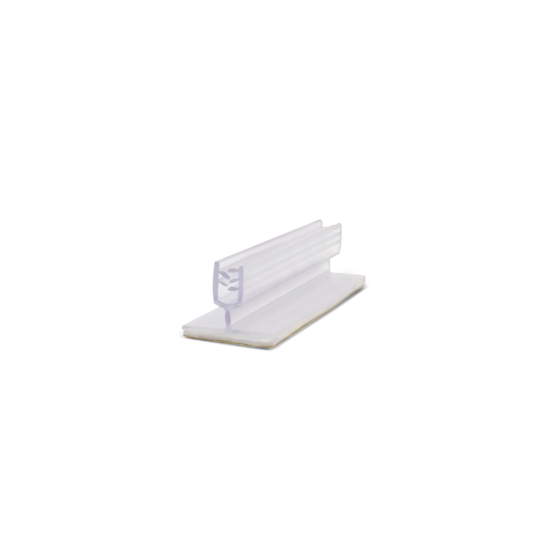 PORTA STOPPER FLEXIBLE CON ADHESIVO 75*20*25 MM ESPESOR GRAFICA 2-3 MM