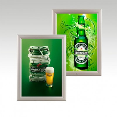 PORTA GRAFICA MARCO CLIP ALUMINIO FORMATO A3 (29.7*42 CMS) (C5)