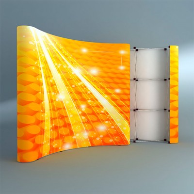 PANEL ARAÑA PAI CURVO DOBLE GRAFICA 6 CUERPOS (420*230 CMS)